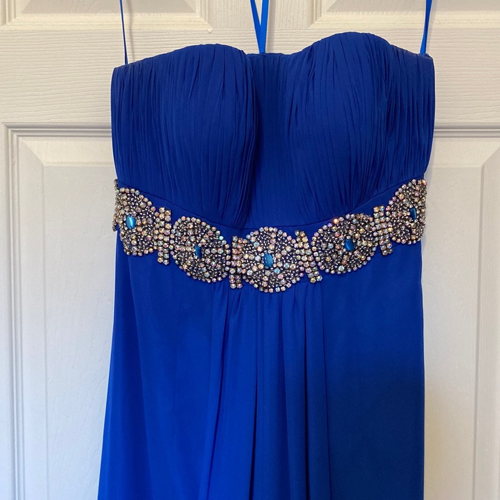 Jovani Prom Dress - Royal Blue, Size 10